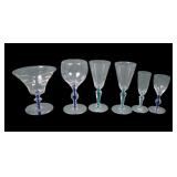 Assortment of 6 Morgantown Filament Cocktails