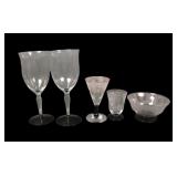 Assortment of Morgantown Glass