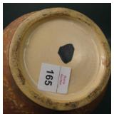 Roseville Art Pottery Dahlrose Handled Vase