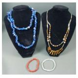 Assortment of Southwestern Natural Stone Jewelry
