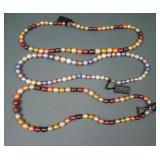 Three Honora Cultured Ringed Pearl Necklaces