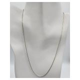 Sterling Silver Italy  20in Necklace 5.1g