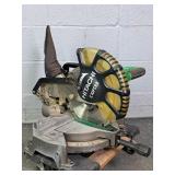 Hitachi 10" Compound Miter Saw-powers Up