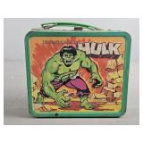 Vintage Metal The Incredible Hulk Lunchbox