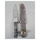 Japan Fixed Hunting Knife W/ Sheath