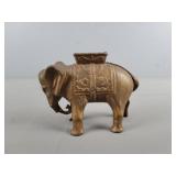 Elephant Cast Iron Bank