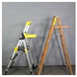 Lot Of 2 Cosco & Werner Step Ladders