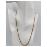 21.4g - 14k Yellow Gold 20in Necklace