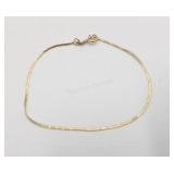 14k Yellow Gold 7in Bracelet >02.0g