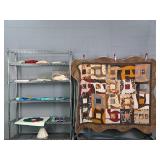 Quilting & Supplies Lot-rack Not Included