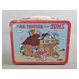 Vintage Metal Pink Panther & Sons Lunchbox