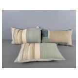 3x The Bid West Elm Feather Throw Pillows