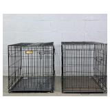 2x The Bid Retriever & More Folding Wire Dog Crate