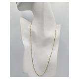 14k Yellow Gold 20in Necklace 3.3g