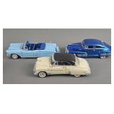 3x The Bid Collector Car Models See Info Photo