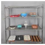 Asstd Kitchen Wares Lot-rack Not Included