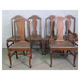 6x The Bid Tomlinson Furniture Dining Chairs