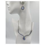 Vintage Blue Rhinestone Special Occasion
