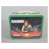 Vintage Rambo Metal Lunchbox