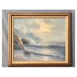 Albert Framed Oil Painting On Canvas