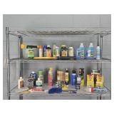 Garage Fluids & More Lot-rack Not Included