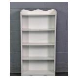 Vintage Painted Wood Bookshelf