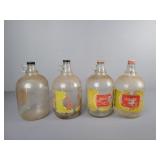 4x The Bid Vintage Coca Cola Syrup Jugs