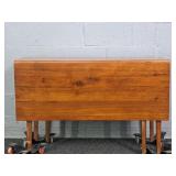 Beautiful Vintage Pine Gate Leg Drop Leaf Table