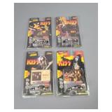 4x The Bid Johnny Lightning Kiss Die Cast Cars