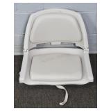Cushioned Folding Plastic Boat Seat Never Installe