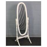 Bernard Furn Painted Wood Floor Mirror