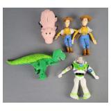 5 Pc Lot Toy Story Collectible Plush Toys