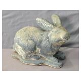 Vintage Solid Conc Sitting Bunny Statue