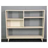 Vintage Painted Wood Cubicle Display