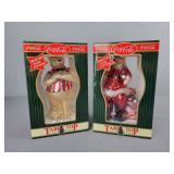 2x The Bid Coca Cola Tabletop Figure