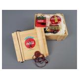 1996 Kurt S Adler Polonaise Coca Cola Ornament Set