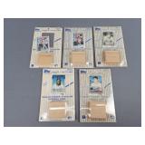 5x The Bid Topps Porcelain Trading Cards