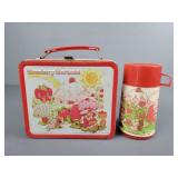 Strawberry Shortcake Metal Lunchbox W/thermos