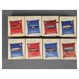 8x The Bid Hallmark Train Ornaments