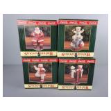 4x The Bid Vintage Coca Cola Stocking Holders