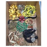 Tray Lot Of Fashion Necklaces