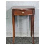 Vintage Mahogany Stand W/ Drawer