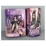 2x The Bid Xena Warrior Princess Action Figures