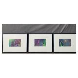 3x The Bid D Robertson Tropical Fish Prints