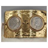 Large Coin Belt Buckle An Original By Buckle