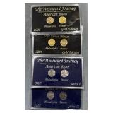 Lot Of 4 Westward Journey Coin Sets