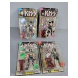 4x The Bid Kiss Ultra Action Figures