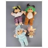 4x The Bid Vintage Troll Dolls