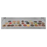 29 Pc Lot Wheaties Metal Car Emblems