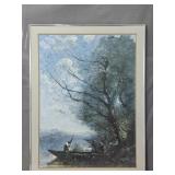 Jean Baptiste Camille Corot Framed Print